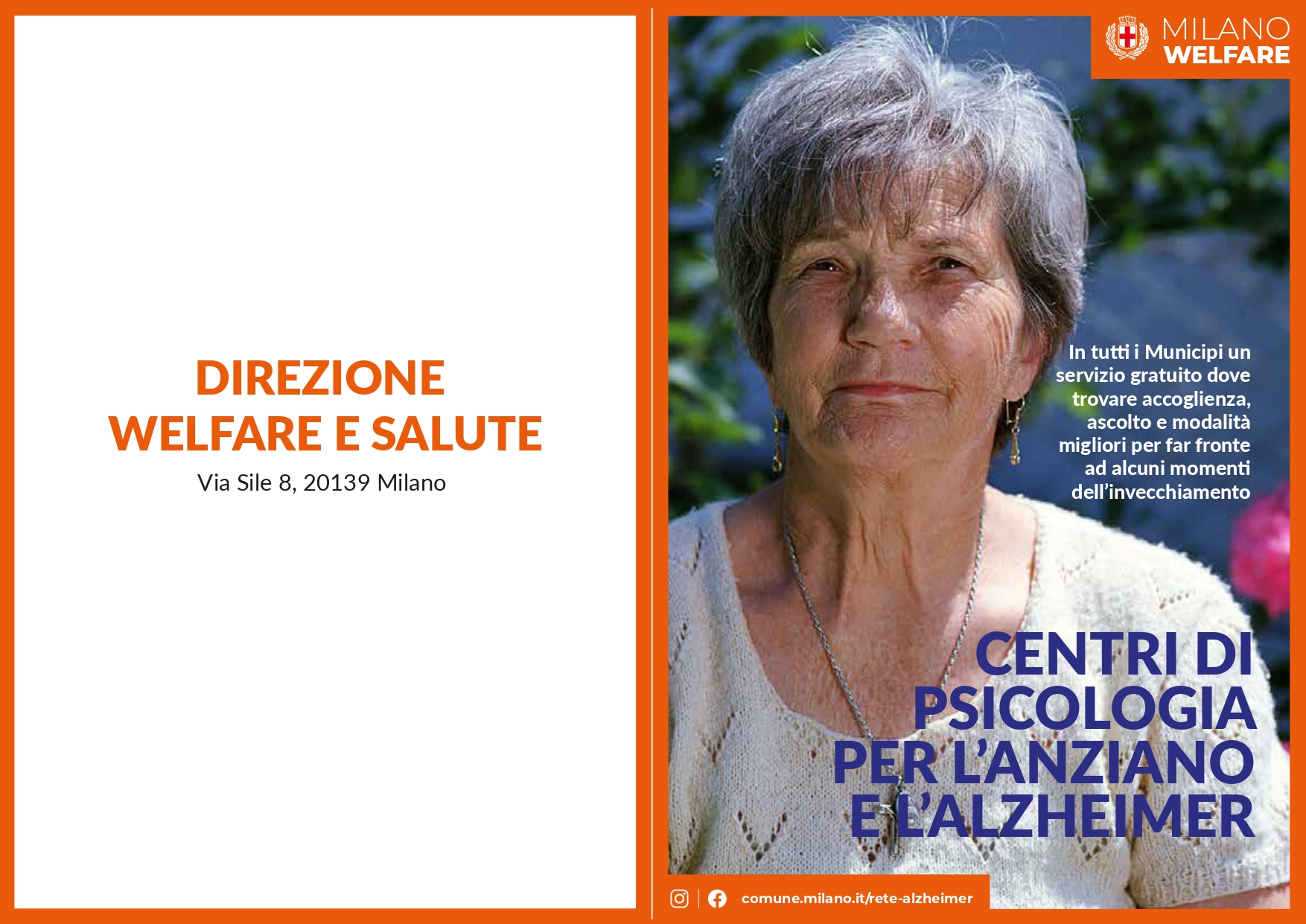 CPAA Centri Psicologia Anziano e Alzheimer Comune di Milano - Welfare e Salute